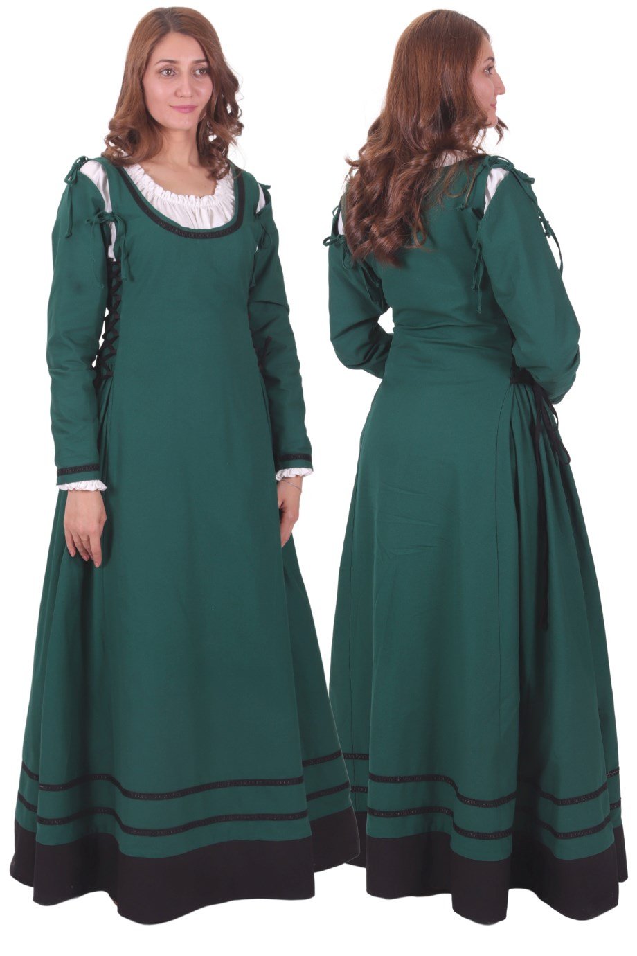 Medieval Viking Women Cotton Underdress