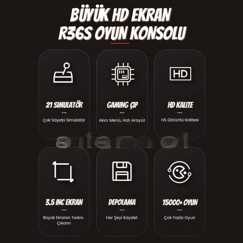 KILIFMAX R36S Oyun Konsolu