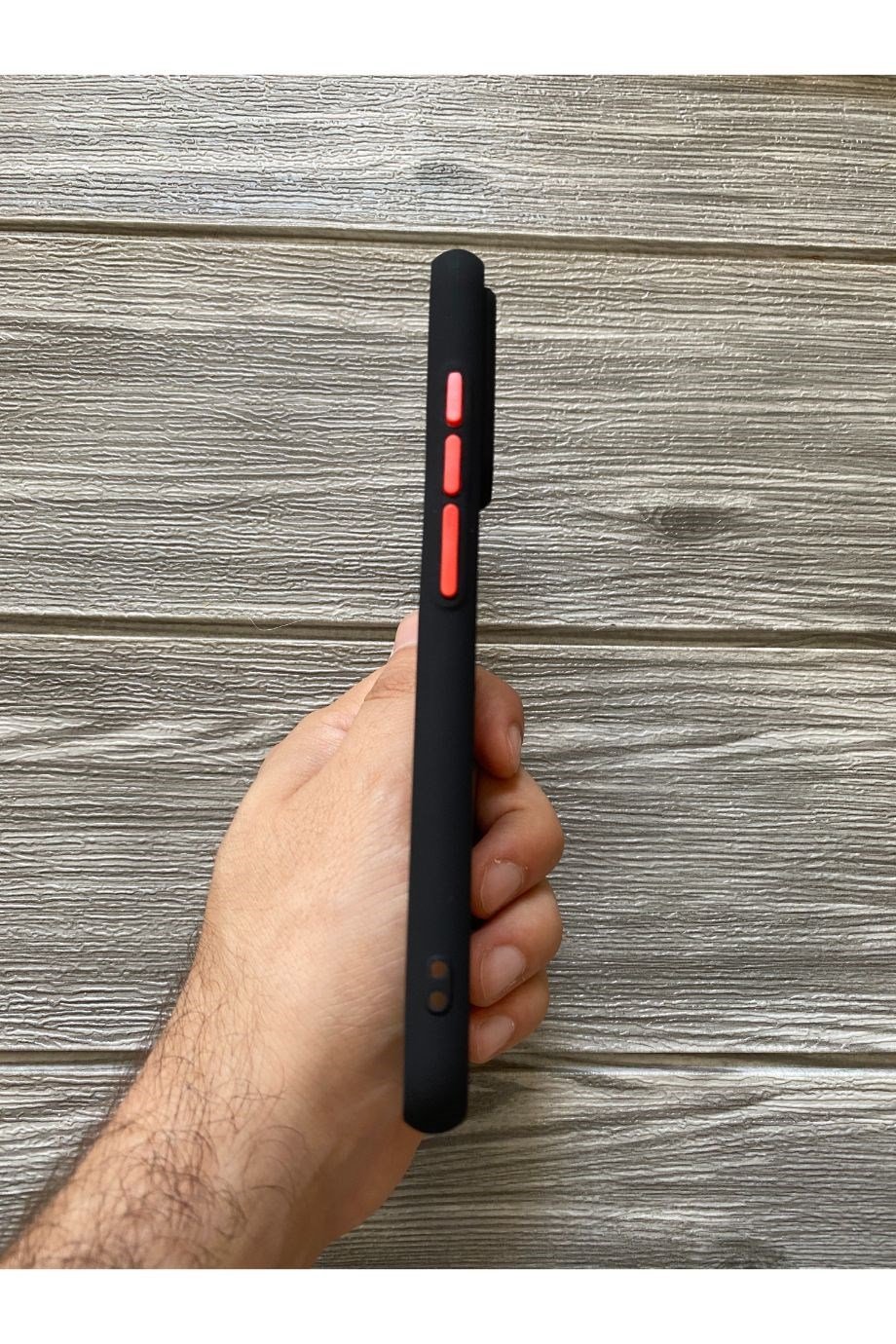 Redmi Note 8 Siyah Kamera Korumalı Buzlu Mika Kılıf | kilifmax.com