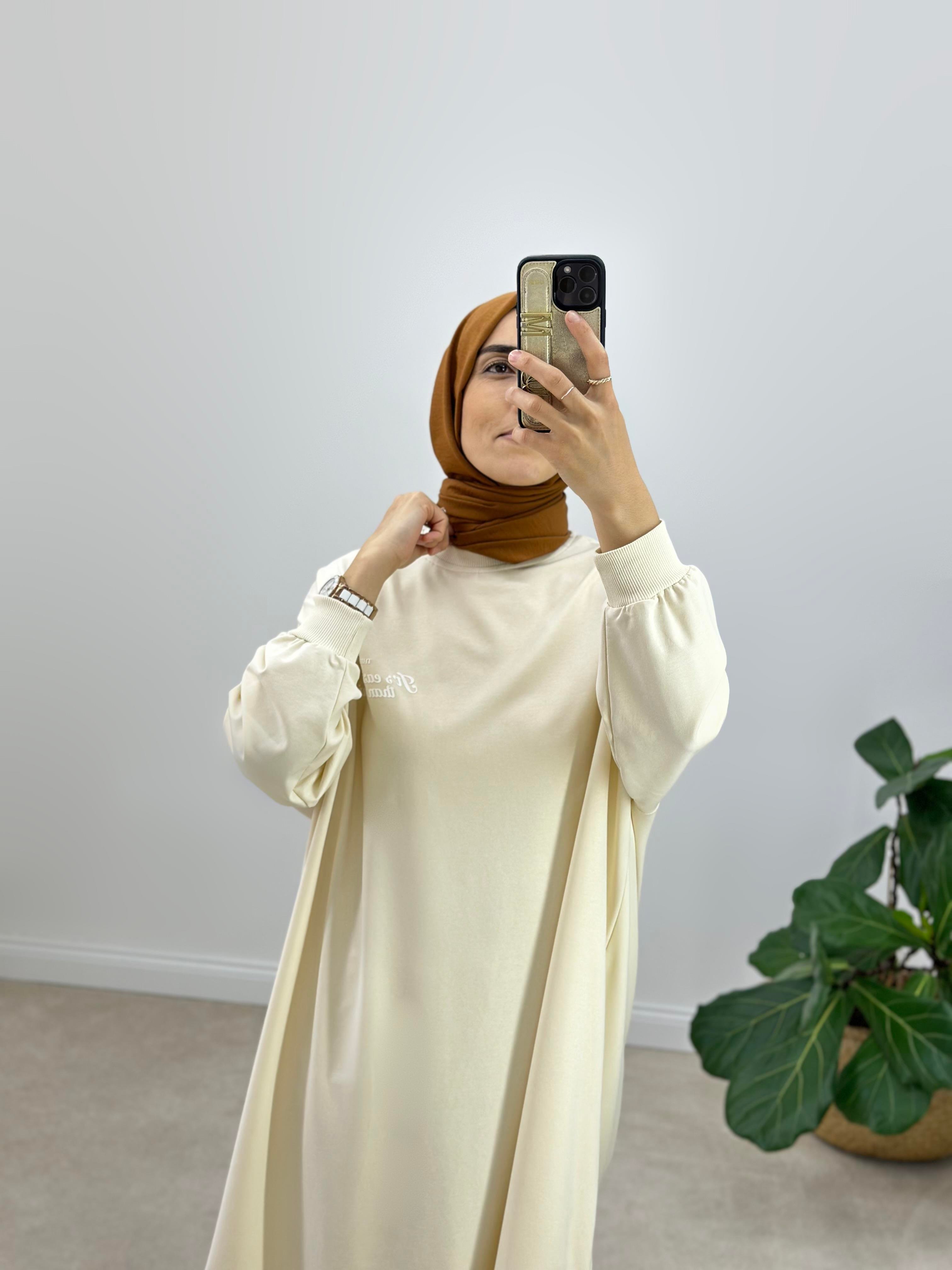 İkoll Oversize Pamuklu Sweatshirt