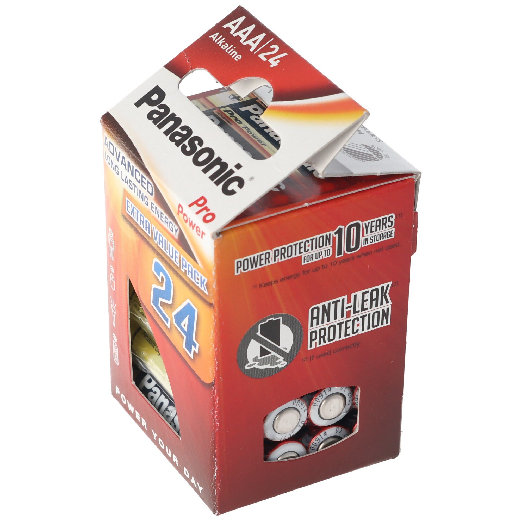 24 paket halinde Panasonic Pro Power Micro / AAA / LR03 piller