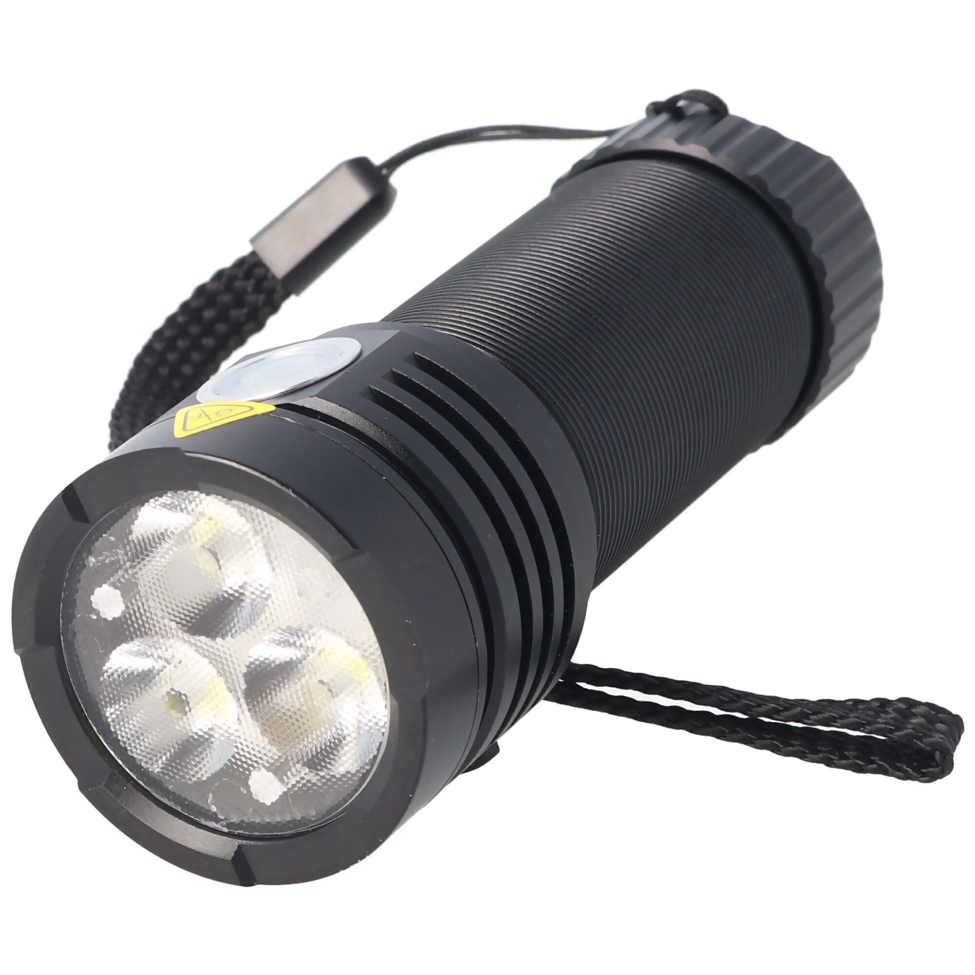 Bullworker güçlendirme fonksiyonlu ultra parlak LED fener, Osram LED maks.  Pil dahil 3300 lümen
