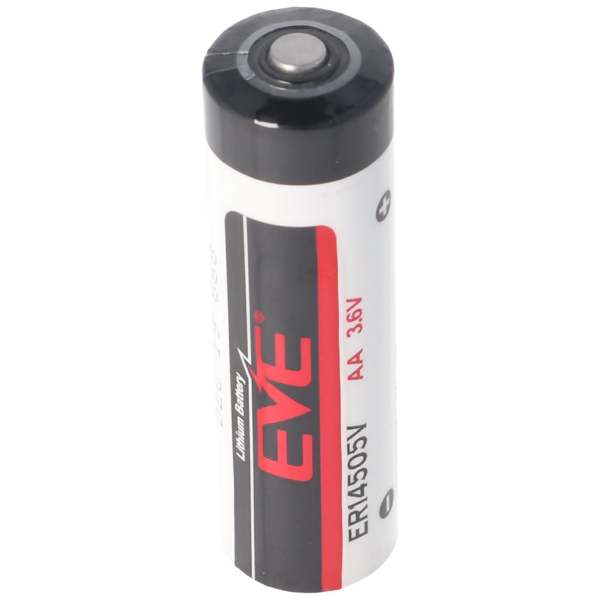 EVE ER14505 AA 3,6 volt lityum tiyonil klorür (LiSOCl2) maks. 2700mAh, tek  kullanımlık pil şarj