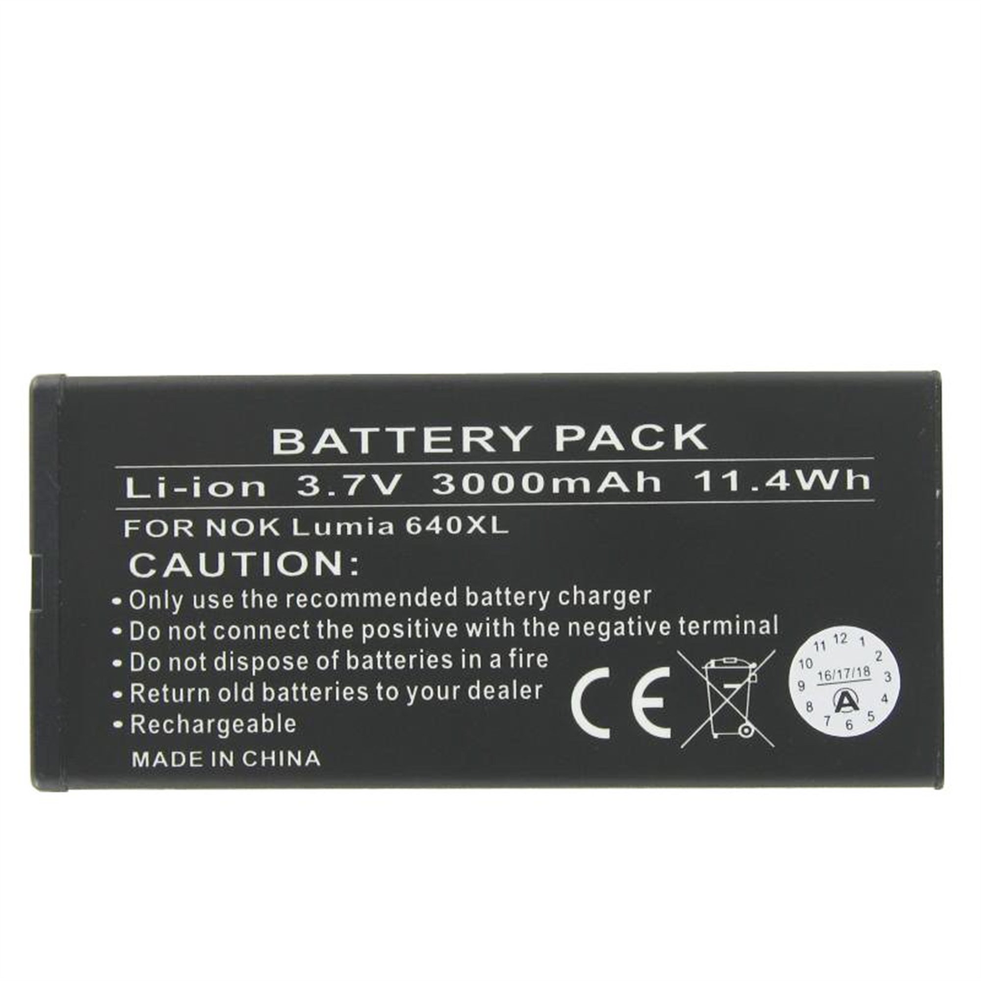 Nokia BV-T4B batarya için Nokia Lumia 640 XL batarya için uygun batarya