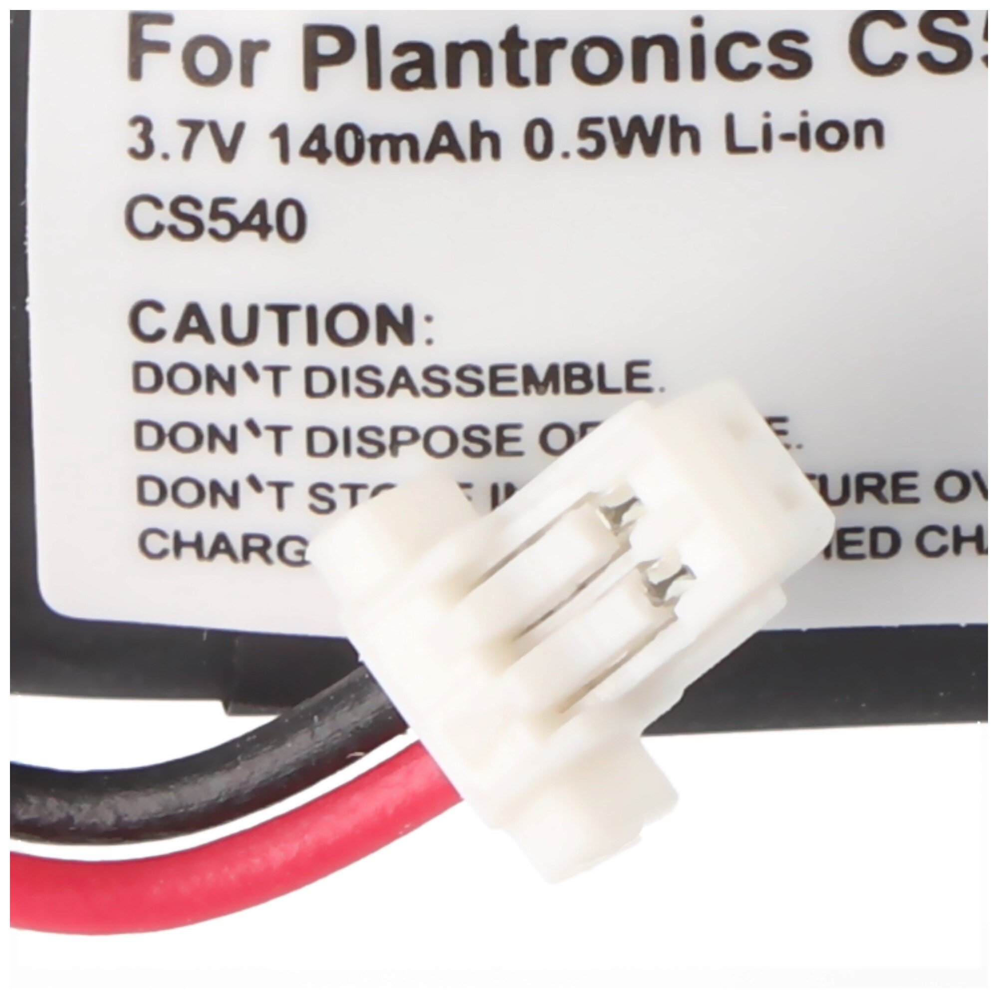 Plantronics CS540, Plantronics 84479-01 ve 86180-01, C054A için CS540A  yedek pil