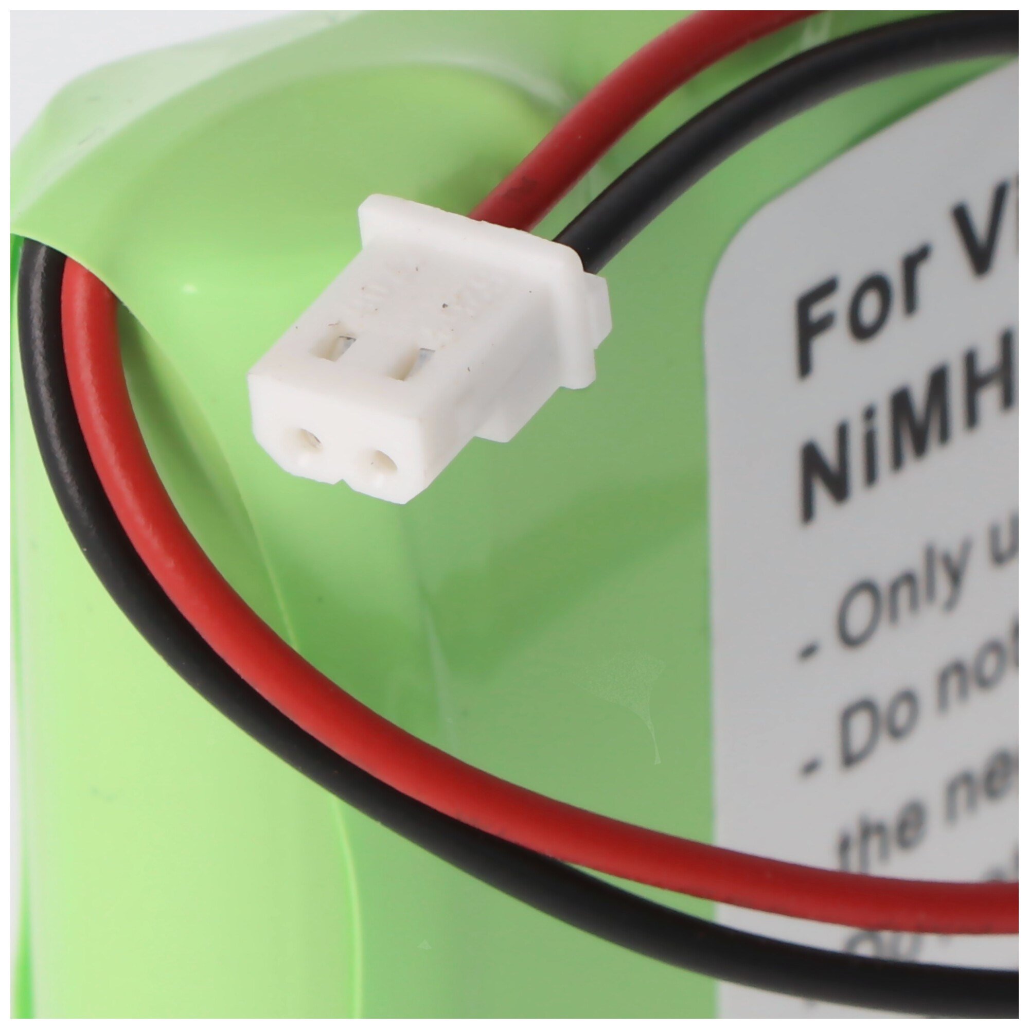 Batterie pour Visonic Powermax Pro, NiMH, 9.6V, 1800mAh, 17.3Wh