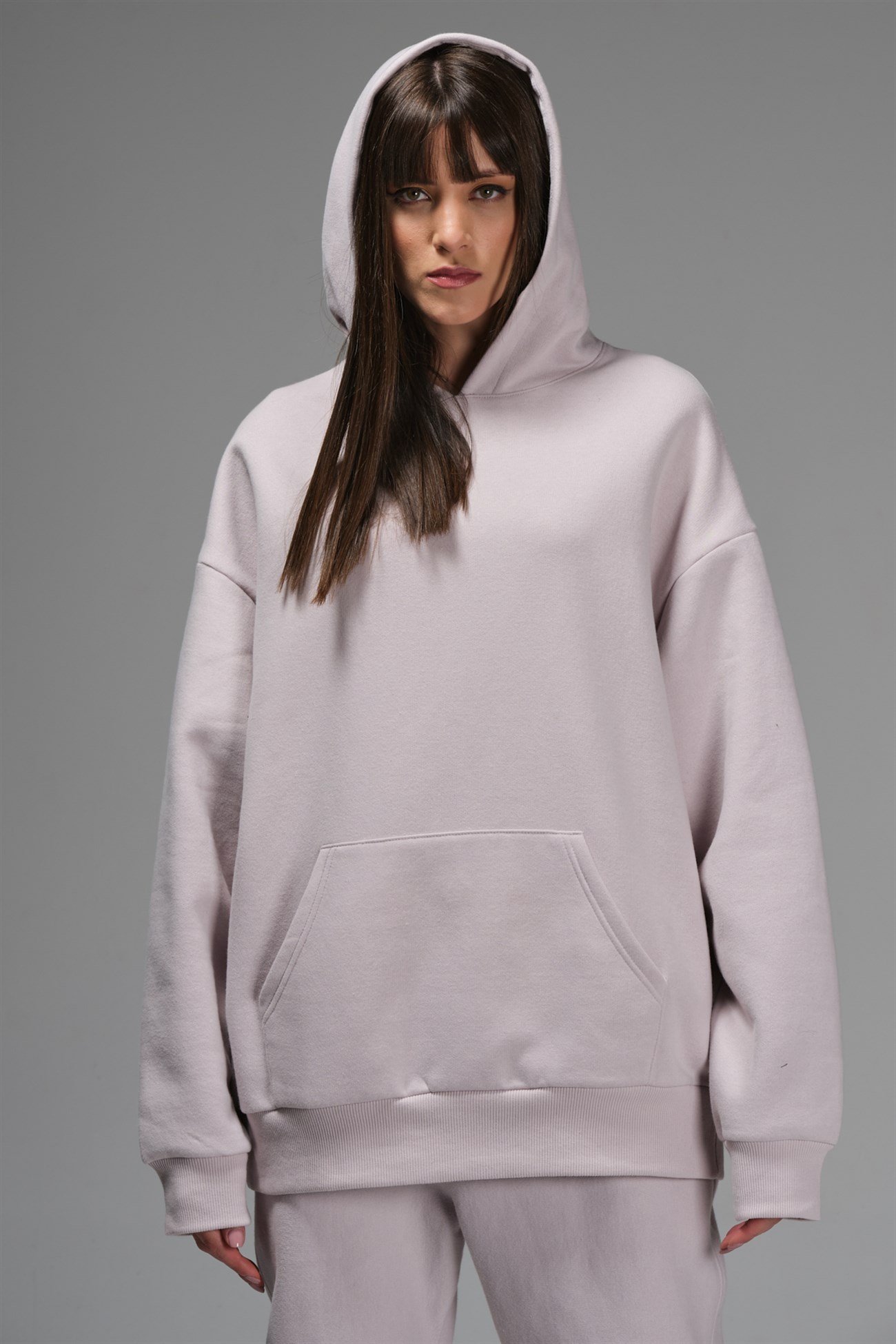 PAC OVERSIZE LILA WOMEN S HOODIE