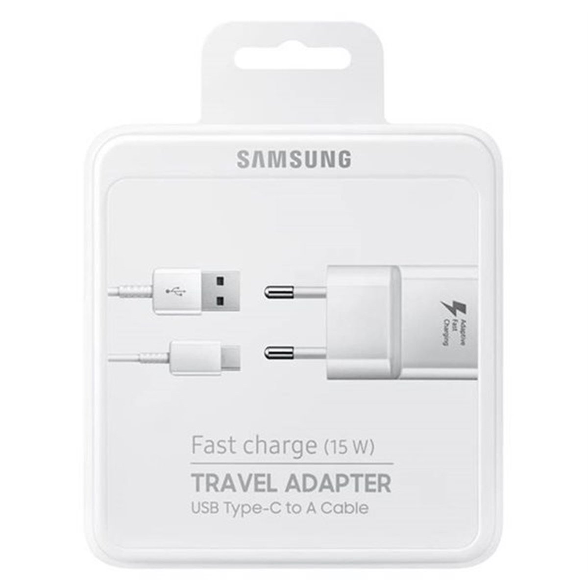 Samsung Fast Charge Travel Adapter 15W Type-C Hızlı Şarj Aleti