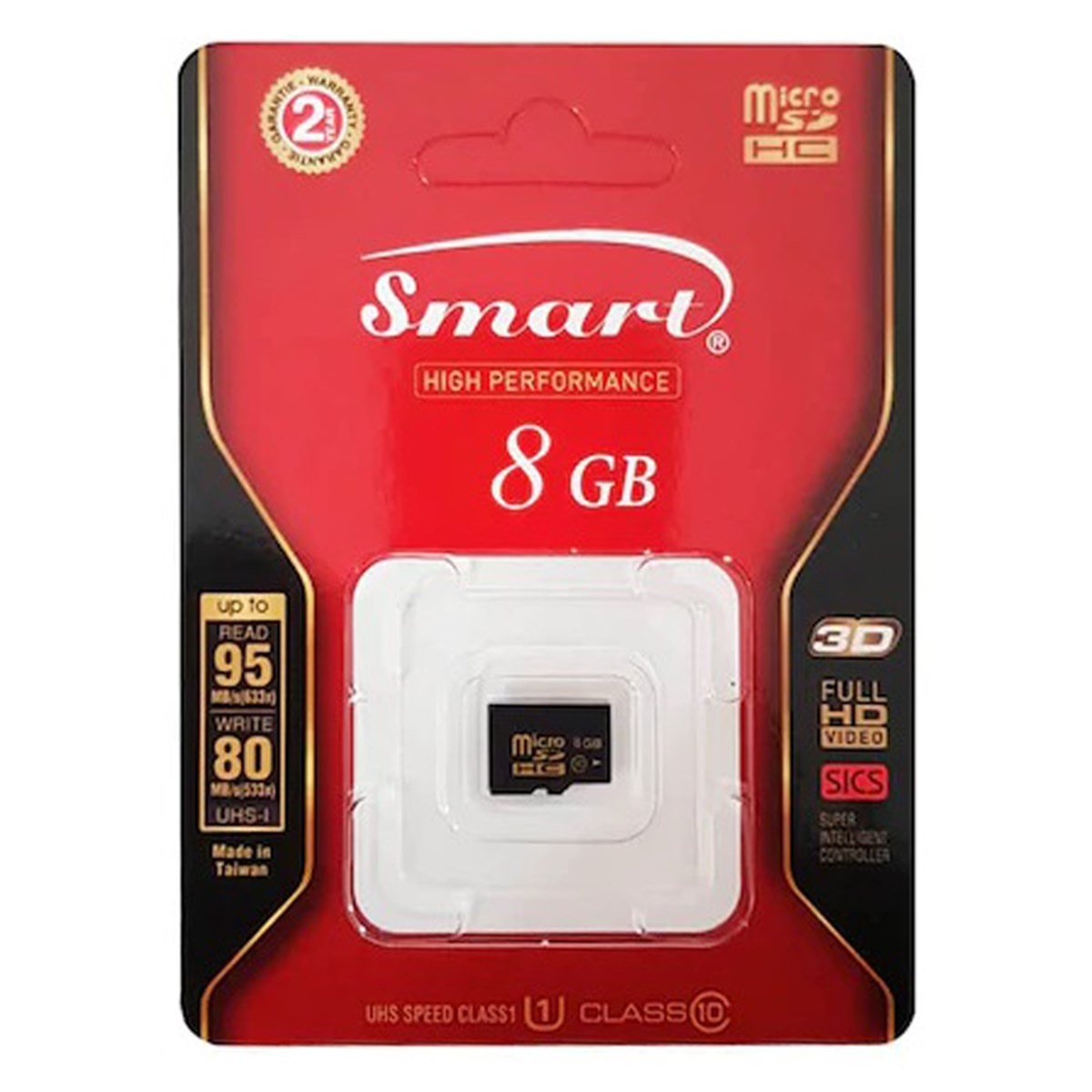 Smart Class 10 Micro SD 8GB Hafıza Kartı, 8GB SD Kart