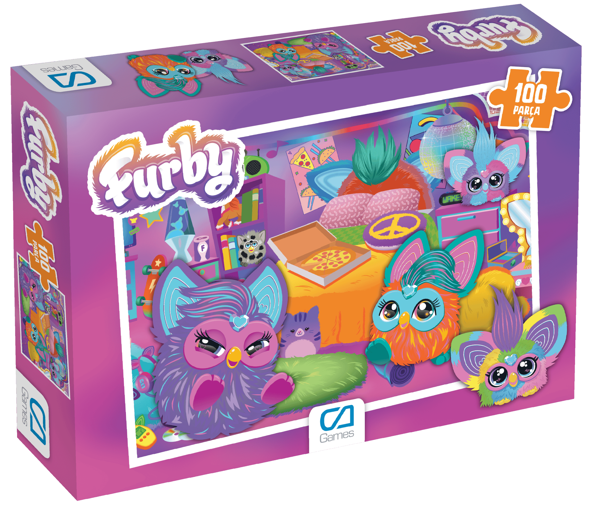 CA GAMES FURBY PUZZLE 100