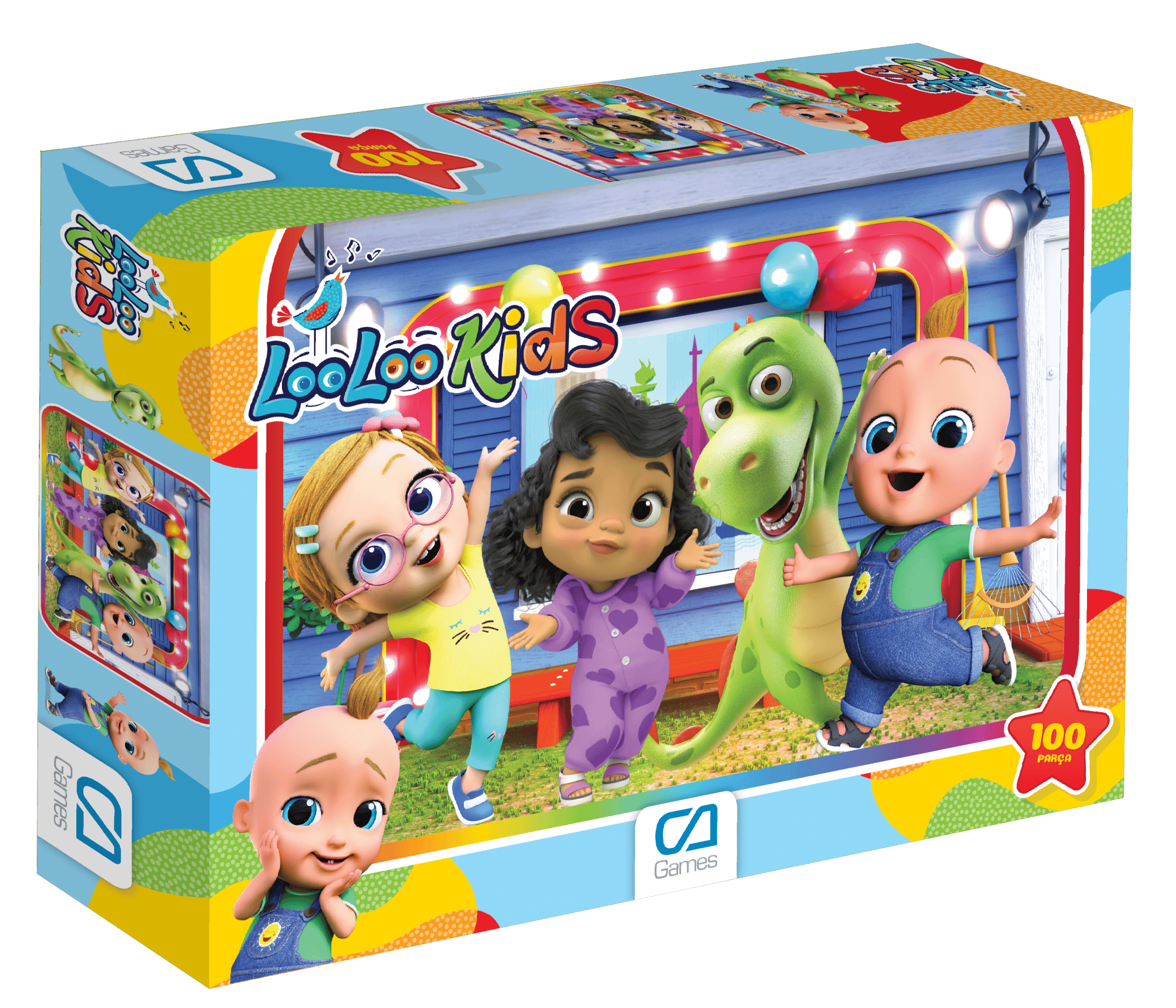 CA GAMES LOOLOOKİDS PUZZLE 100
