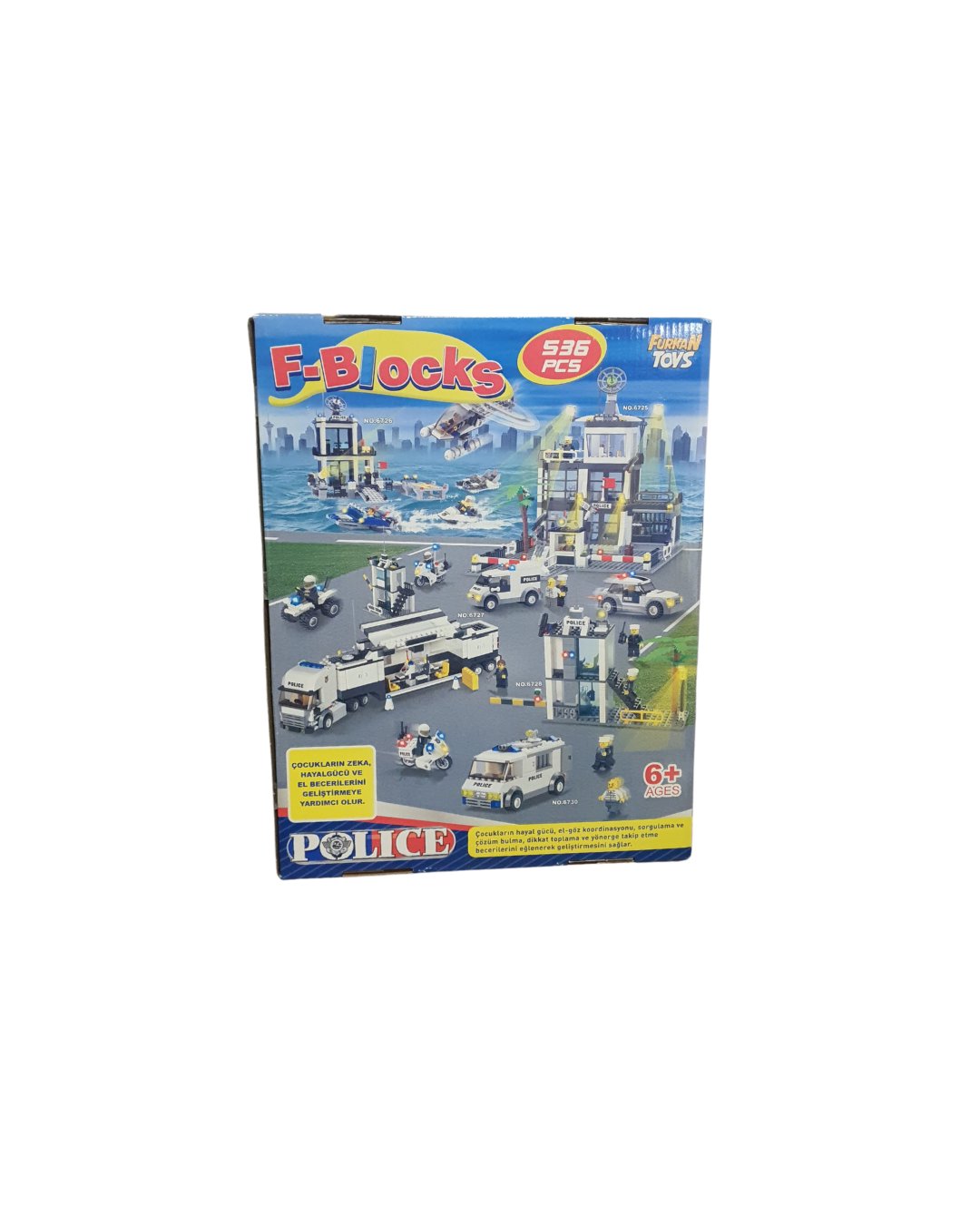 FRK F-Blocks Polis Kurtarma Seti 536 Pcs