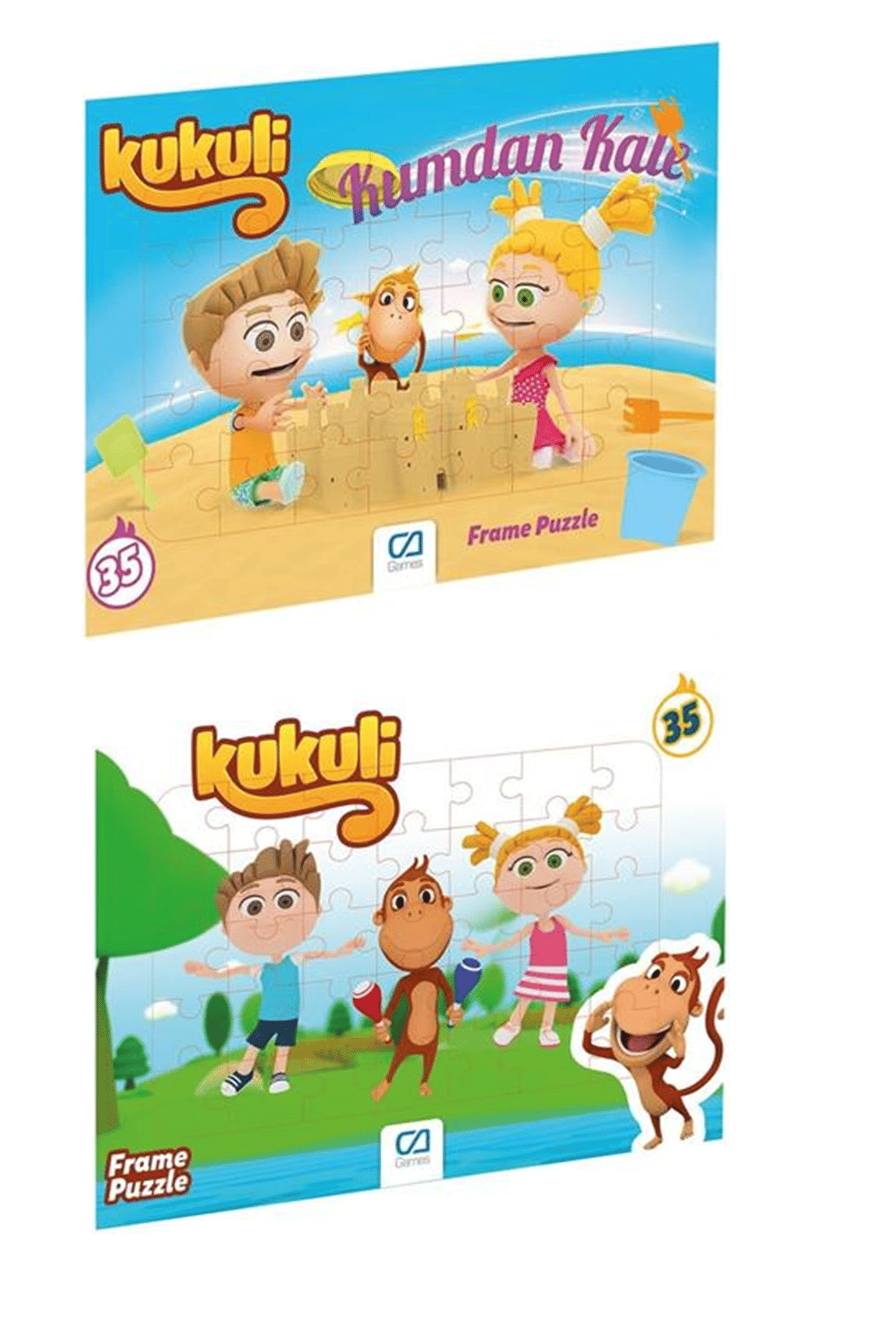 CA Kukuli Frame Puzzle 35pcs