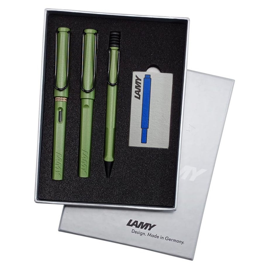 Lamy Safari Triple Pen Set Savannah Green TB3-41DRTS 2021 Special