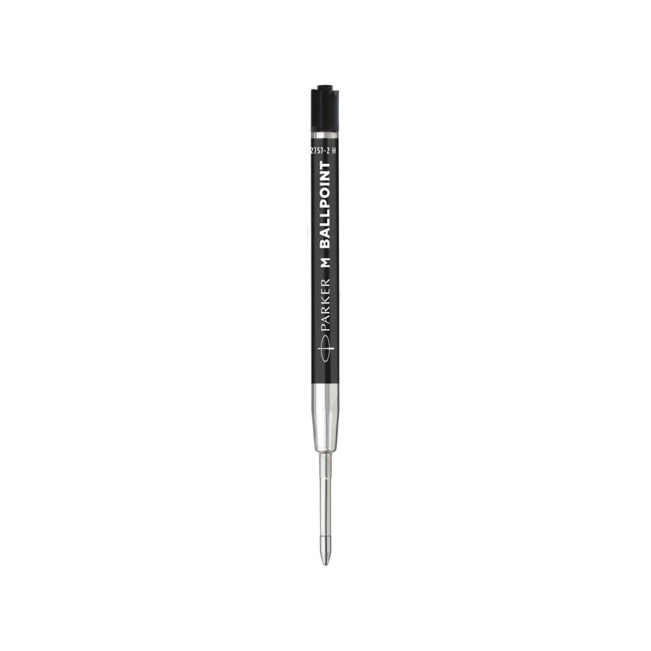 Parker Gel Pen Refills, Medium Black, 2pk