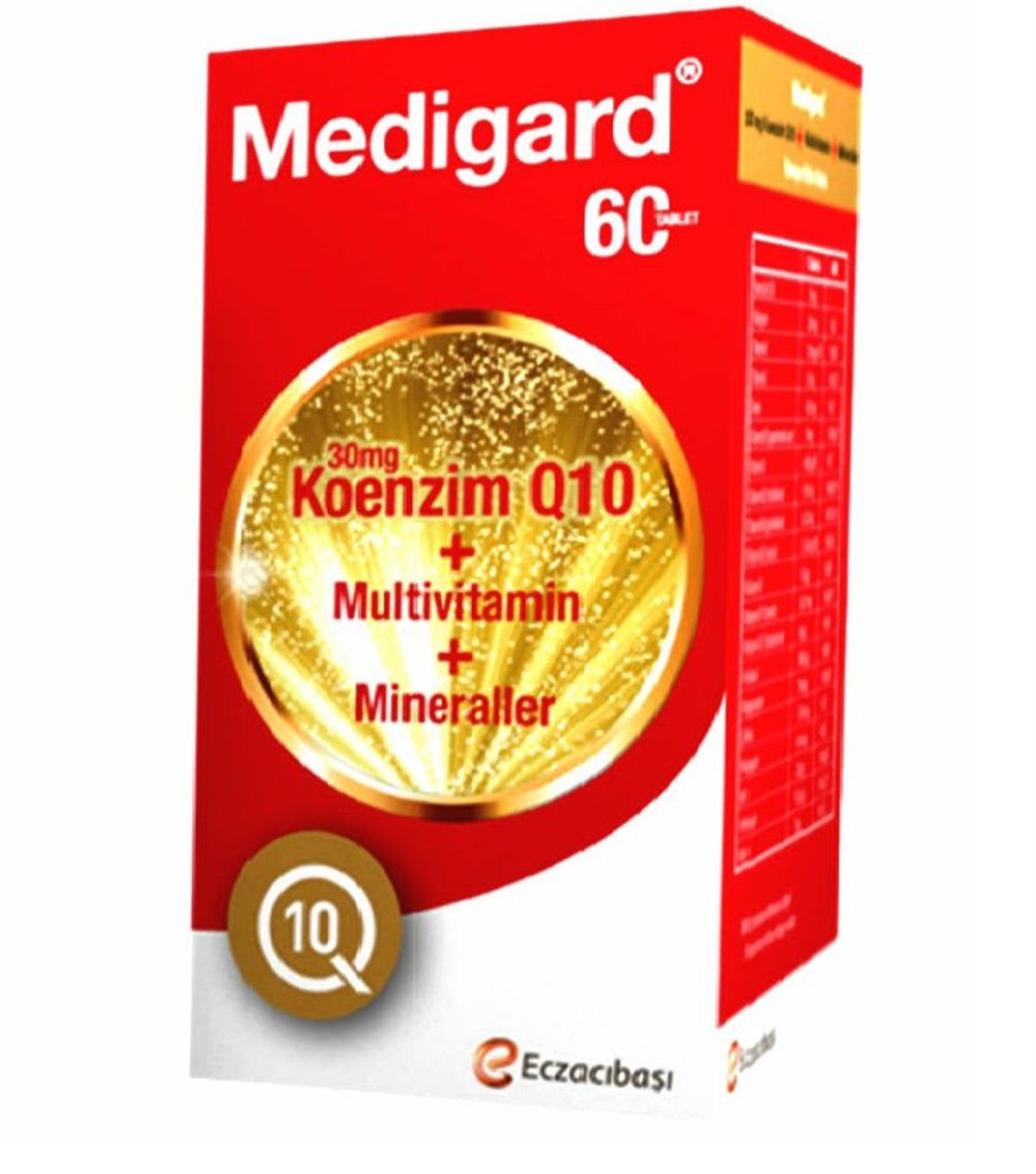 Medigard Vitamin Mineral Kompleks CoQ10 60 Tablet