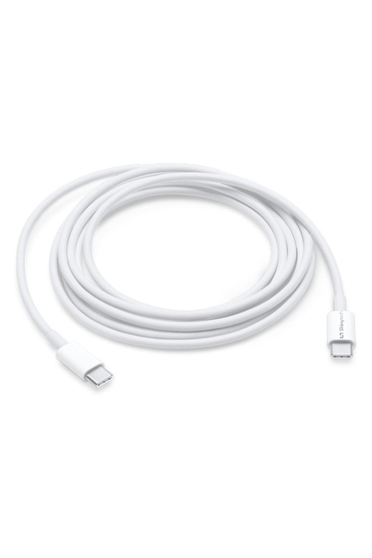 Beyaz Apple iPhone iPad Uyumlu USB-C to USB-C Şarj Kablosu (1m) Modelleri |  ShinyTech