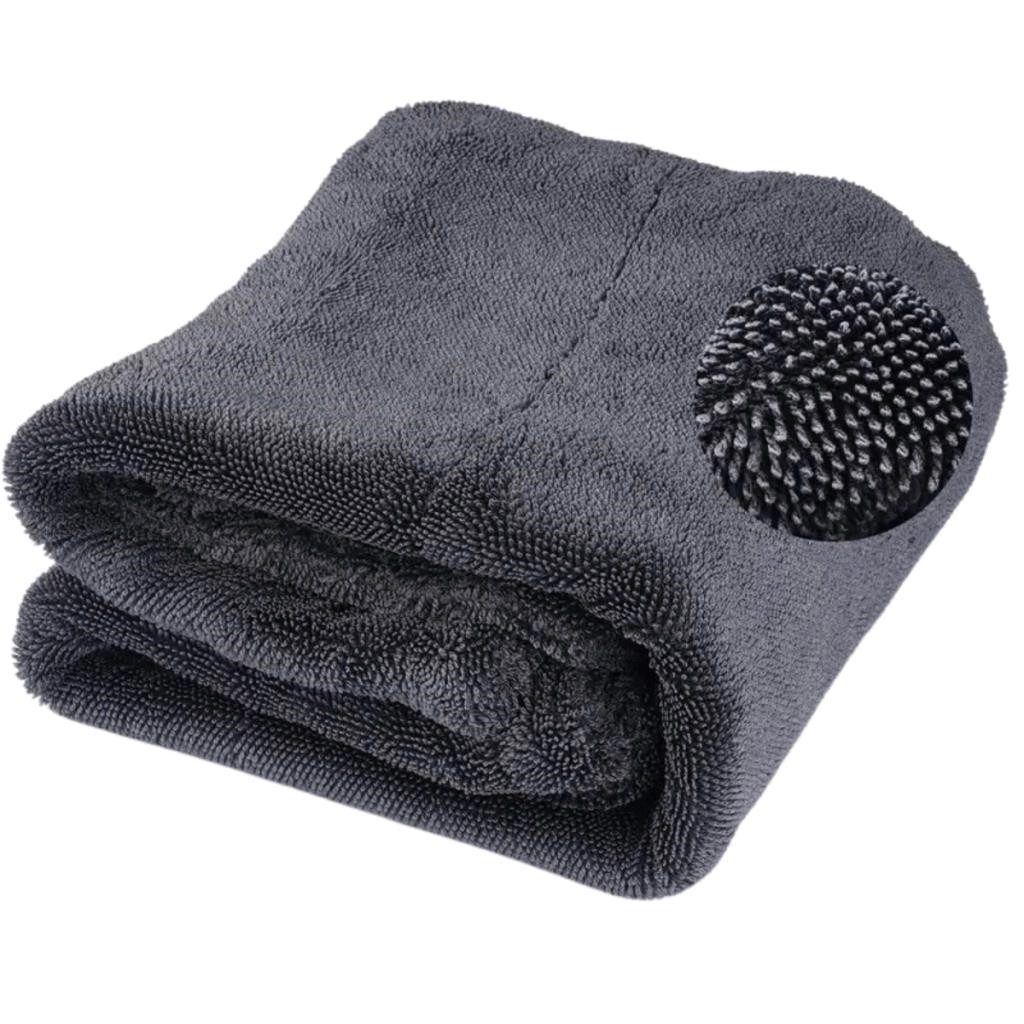 Polham 40x60CM 1200GSM Süper Su Emici Özellikli Mikrofiber Araç