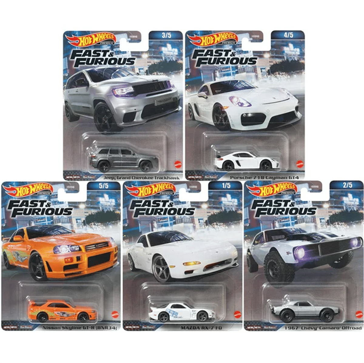 Fast & Furious HNW46 Premium Set