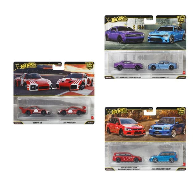 Hot Wheels 2 Pack İkili Araba Serisi Üçlü Set