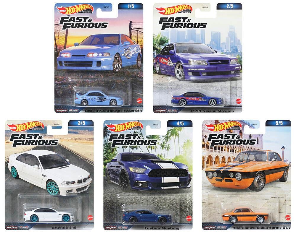 Hot Wheels Premium Araba Serisi Fast Furious HNW46 979c