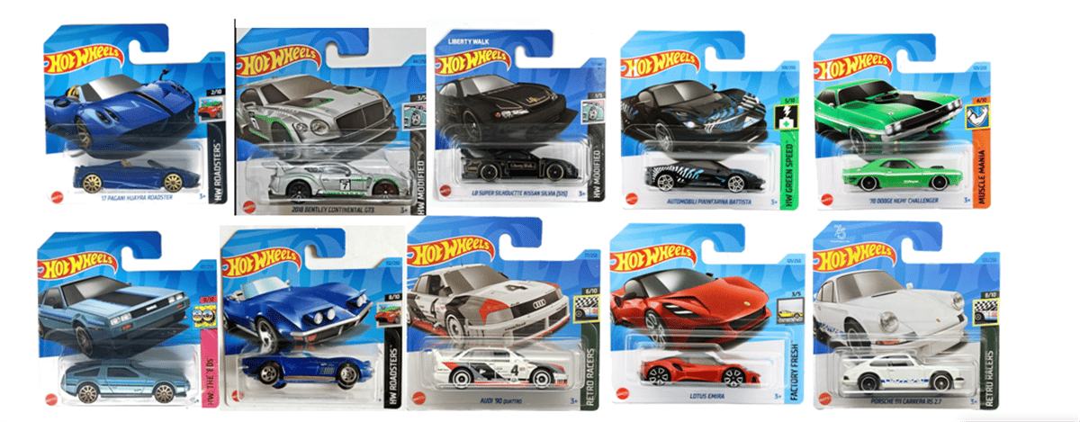 Hot Wheels Regular Araba Setleri Siyah Silvia Set