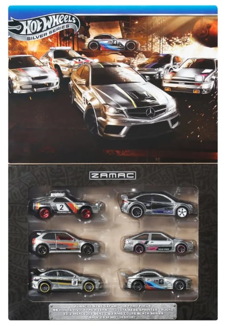 Hot Wheels Zamac Multipack Metal 6'lı JBY80