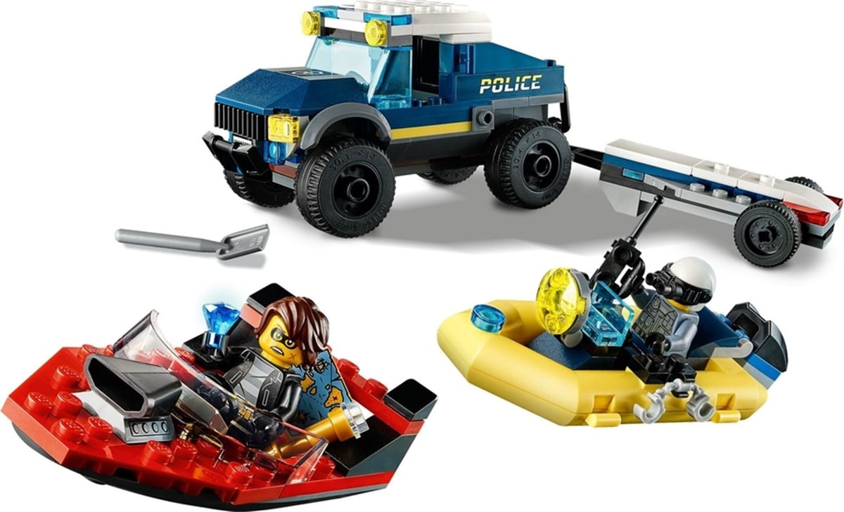 Lego City Elite Polis Tekne Taşıma Aracı 60272