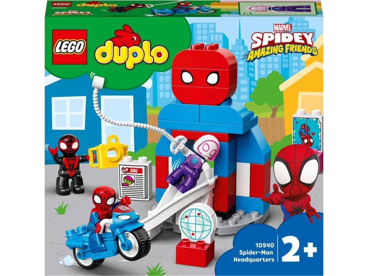 Lego Duplo Spidey Örümcek Adam ve Karargahı 10940