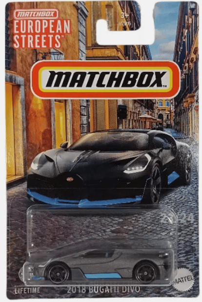 Matchbox Avrupa Araçları Serisi 2018 Bugatti Divo HVV05-HVV44