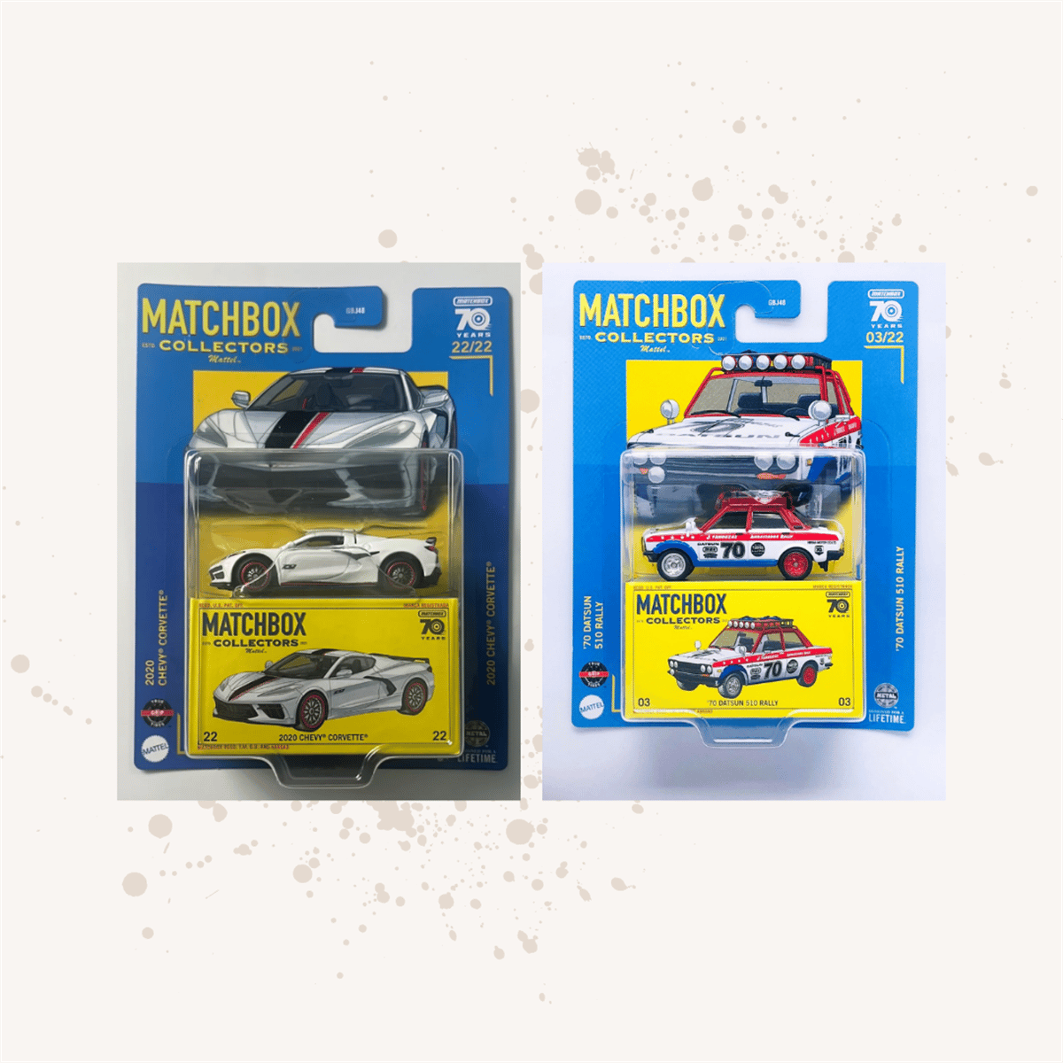 Matchbox Collectors 70. Years Koleksiyon Araçları '70 Datsun 510