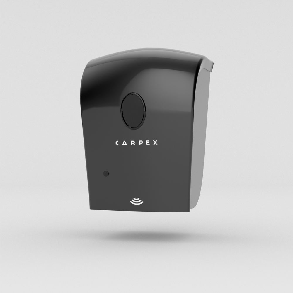 Otomatik Sensörlü Siyah Köpük Sabun Dispenseri Hazneli | Carpexonline