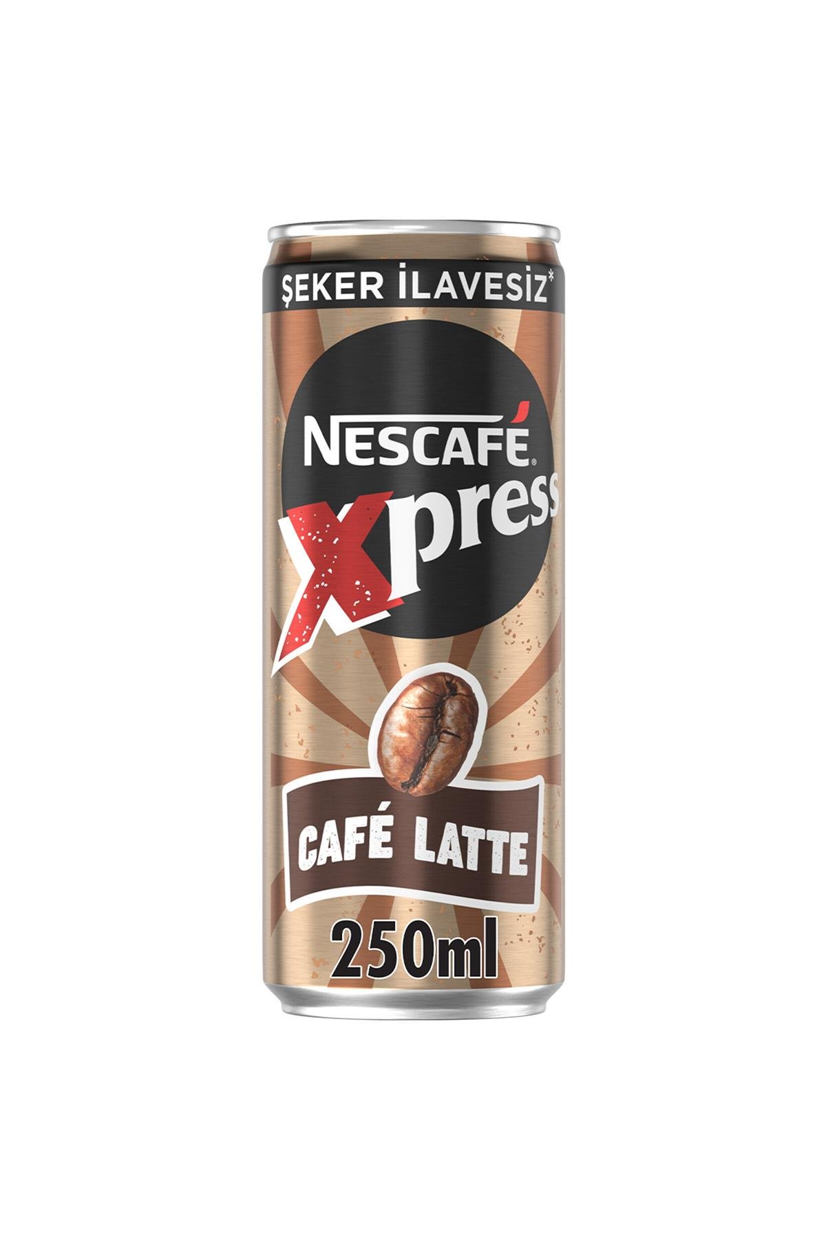 ぺつぺい NESCAFE XPRESS ŞEKERSİZ CAFE LATTE 250ML