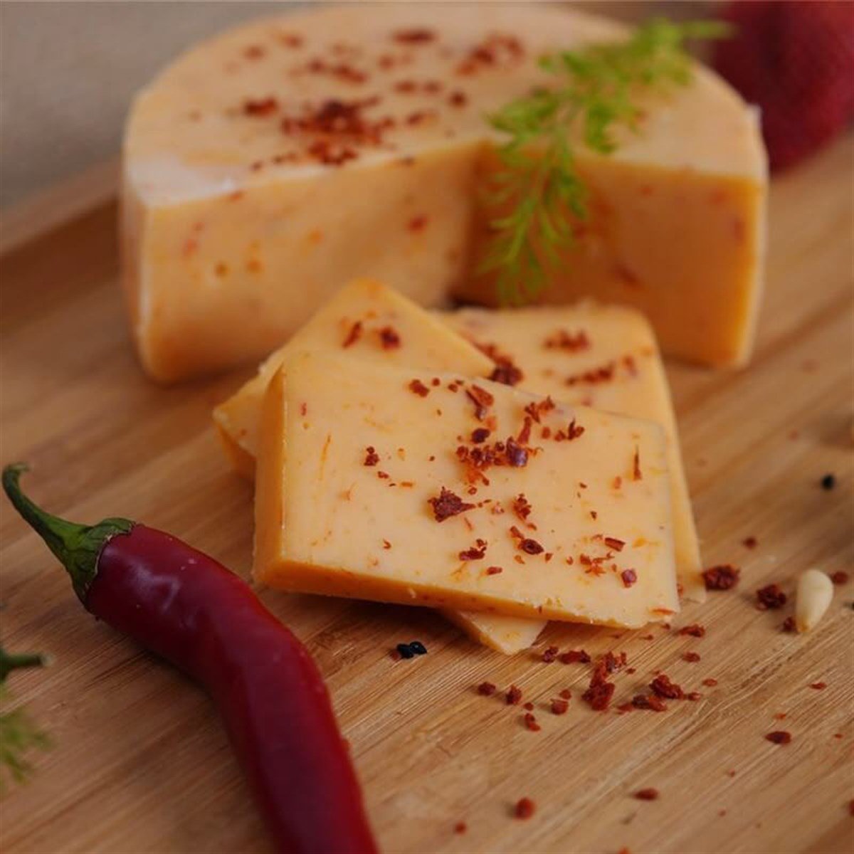 Taze Kaşar 250 Gr Pulbiberli