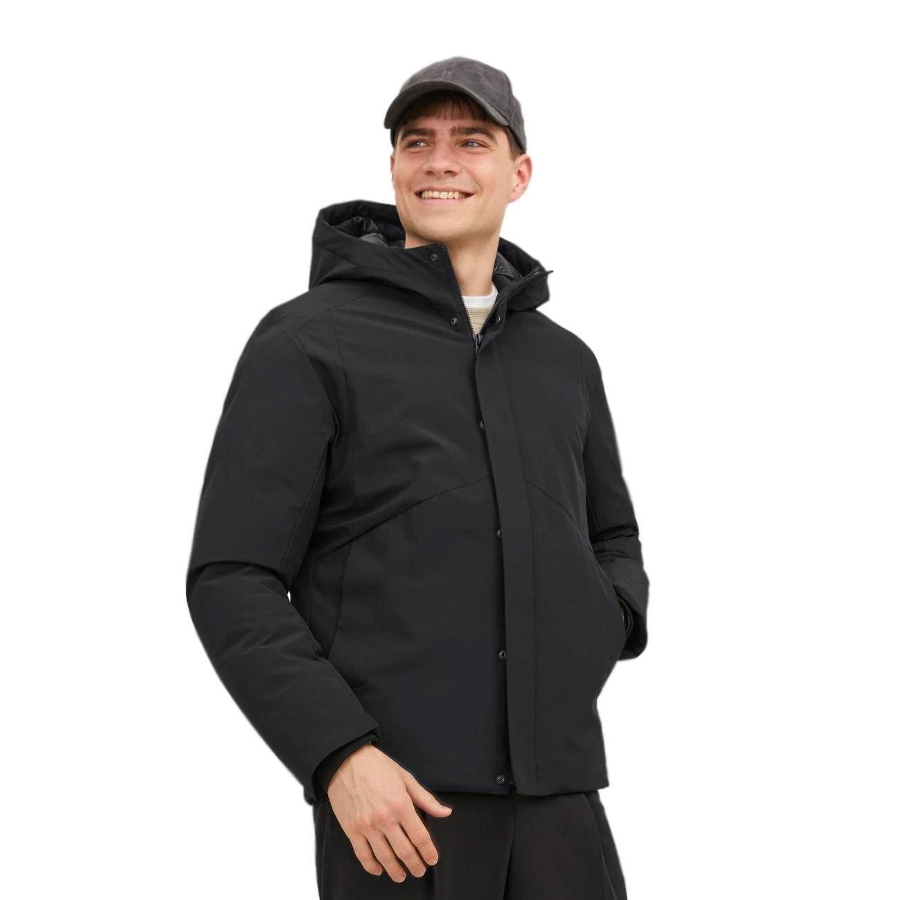 Jack Jones 12238720 Jpr Blakeen Siyah Erkek Ceket Mont