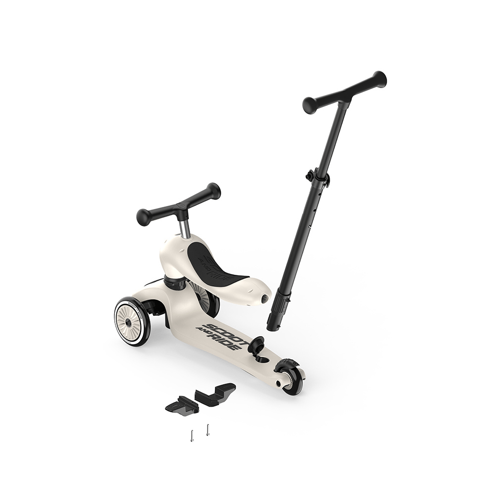 Scoot and Ride Highwaykick 1 Oturaklı Çocuk Scooter Açık Gri