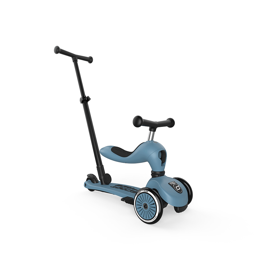 ♯２０ SCOOT　ABOUT４輪車 Scoot and Ride Highwaykick 1 Oturaklı Çocuk Scooter Petrol Mavisi