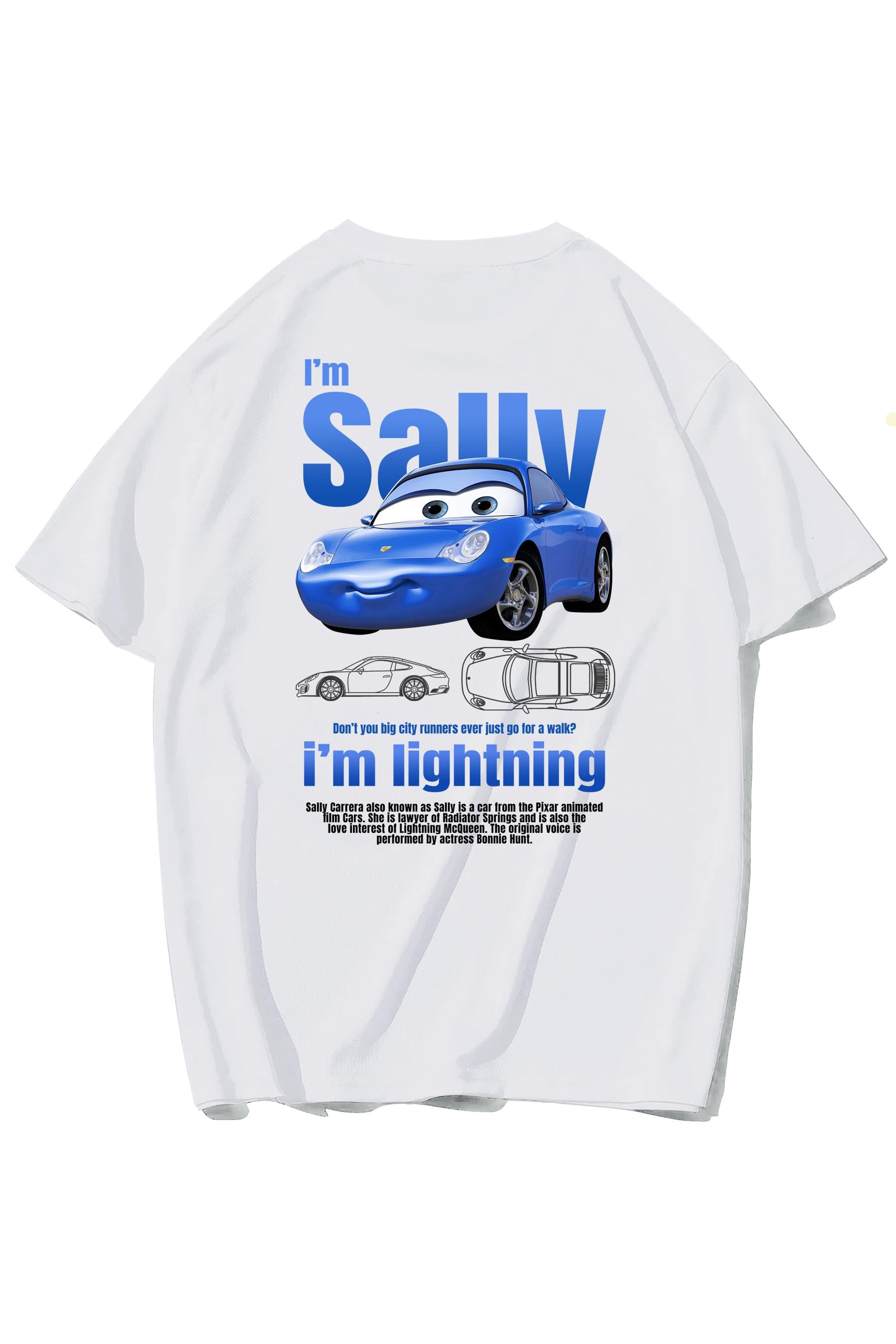 Sallyです BRZ Collection Unisex Oversize I'm Sally T-shirt