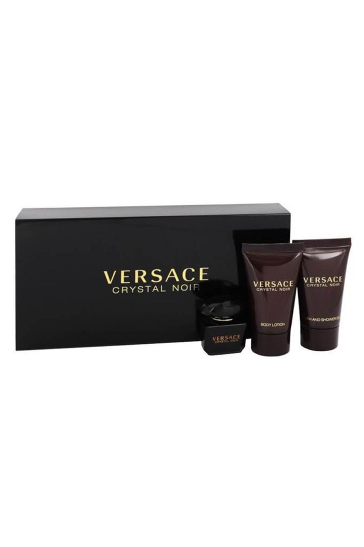 Versace Crystal Noir EDT 5 ml Kadın Parfüm Seti