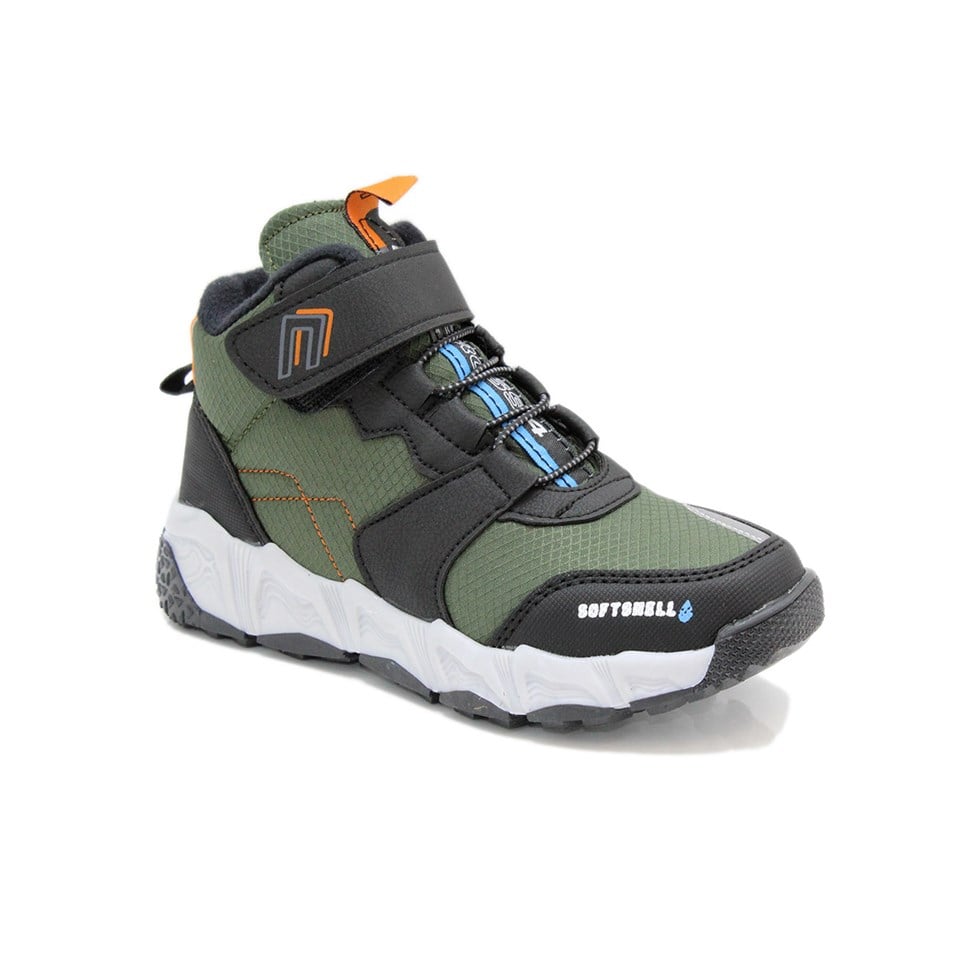 Cool Legend Haki-Siyah Çocuk Outdoor Bot Knt-102