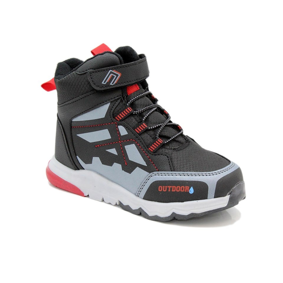 Cool Merkur Siyah-Kırmzı Çocuk Outdoor Bot Knt-104