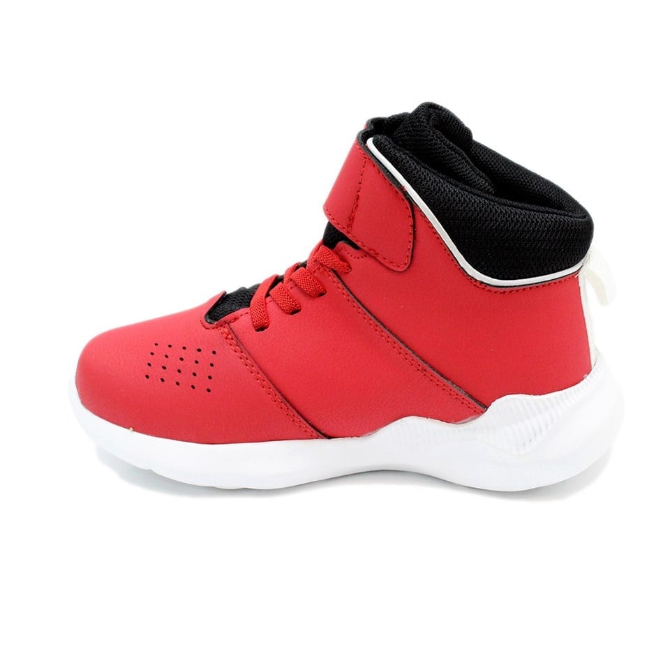 Cool Rio Uzun Kırmızı Çocuk Basketbol Ayakkabısı Cool-002