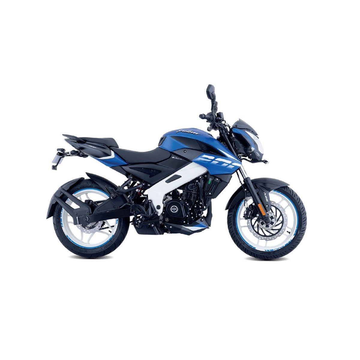 Bajaj Pulsar NS200 Mavi D Yaz l Jant Sticker Modeli Motiker
