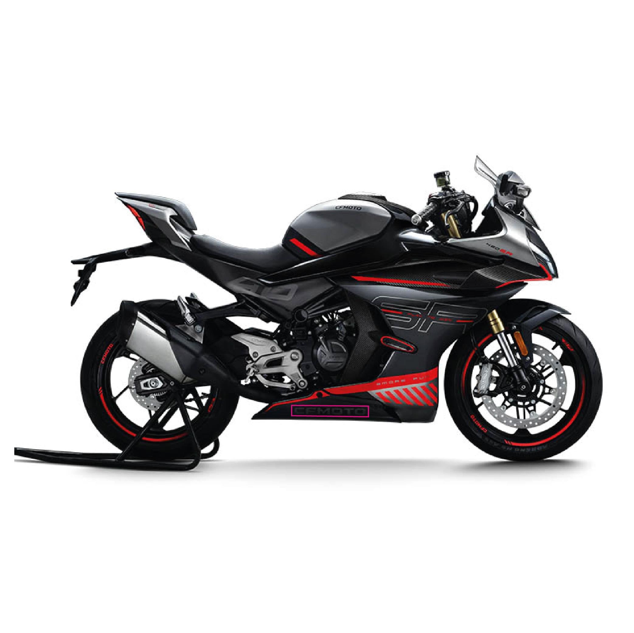 CFMOTO 450SR Orijinal Tasarım Sticker Tasarım Etiket Modeli Alt