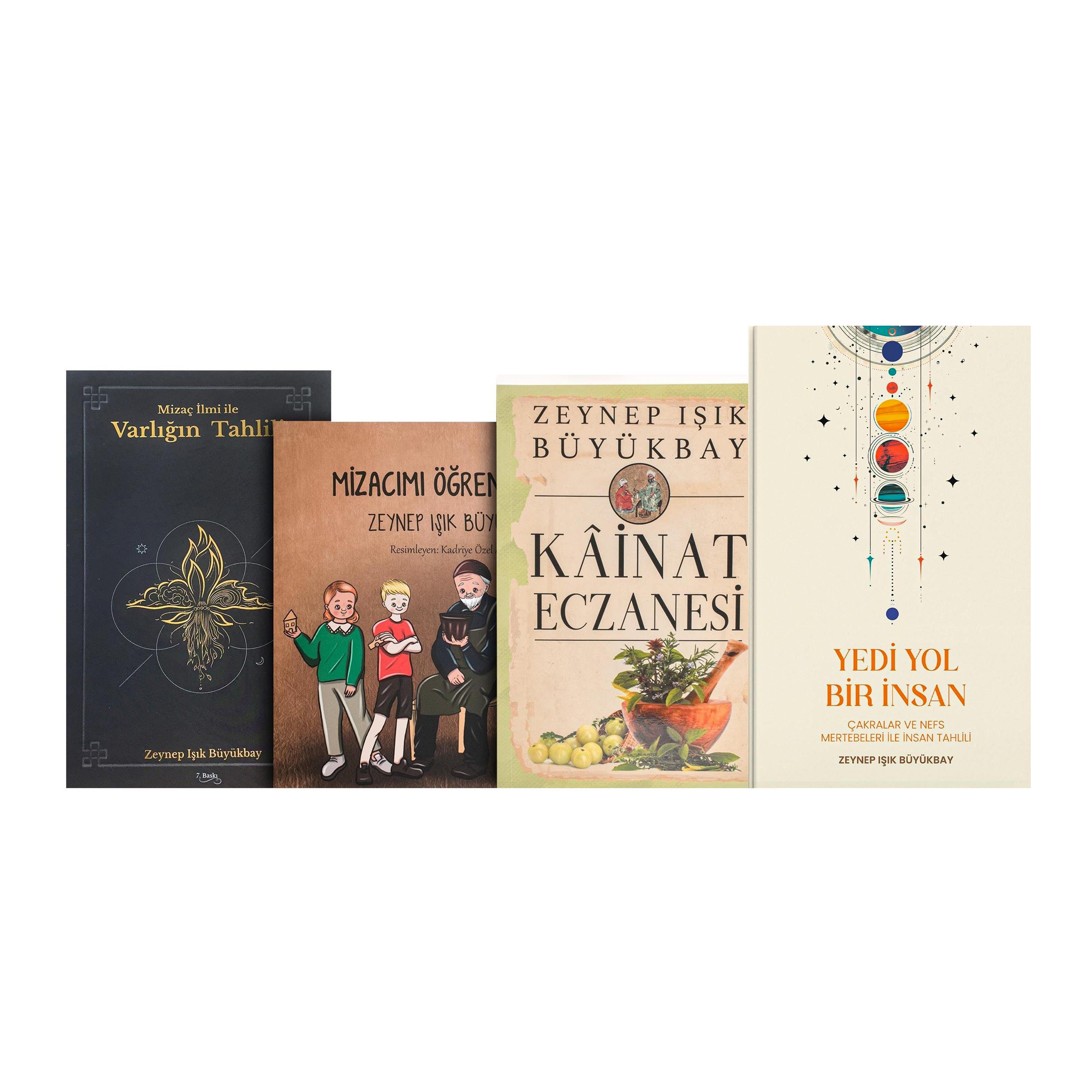 Zeynep Büyükbay Şifalı Kitap Seti 4'Lü | Bütüncül Şifa | Zeynep