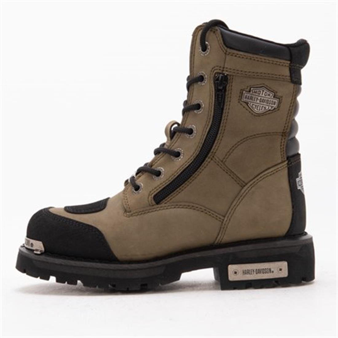 Harley Davidson Riddick Unisex Hakiki Crazy Deri Bot 025G100321