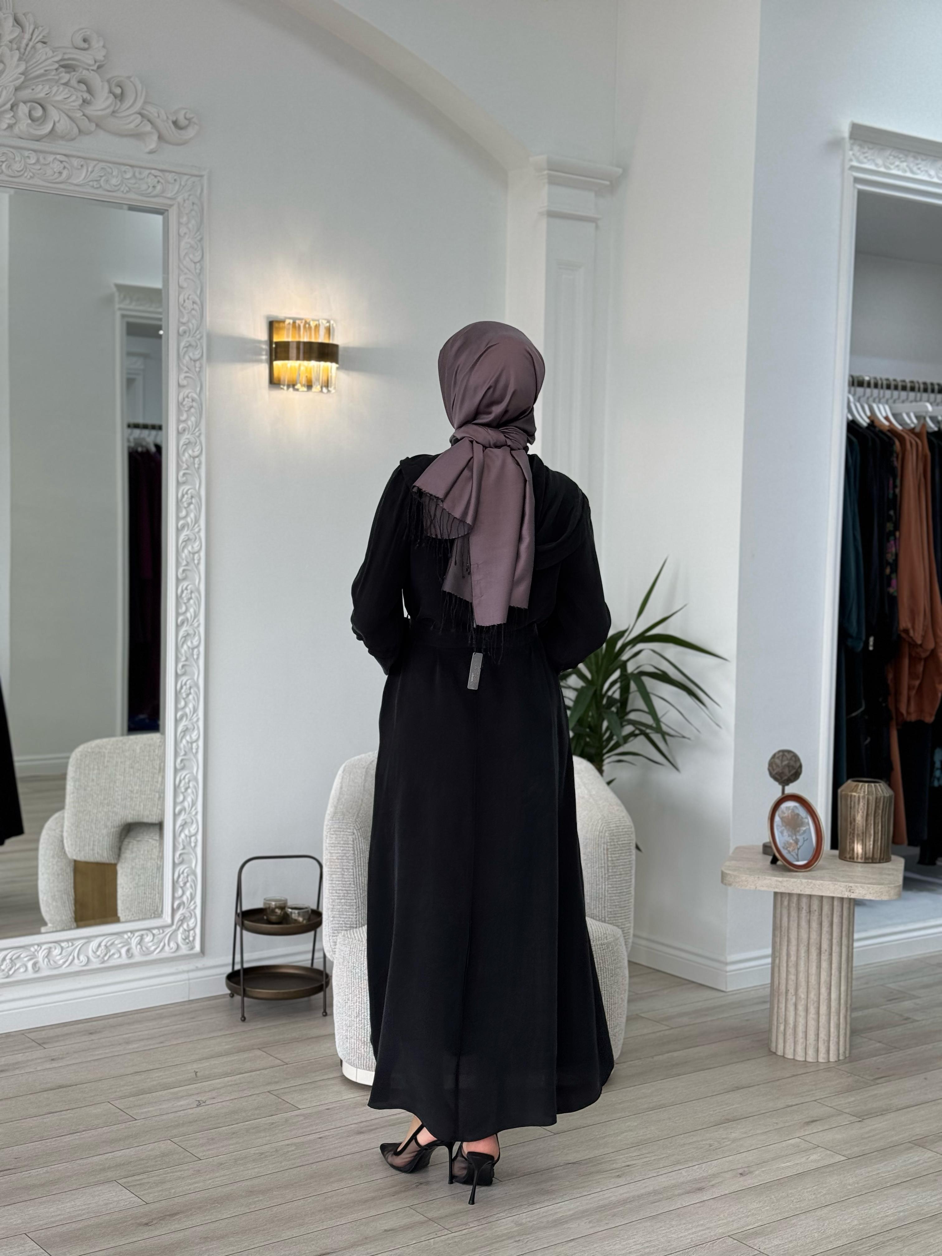 Misswhence Kapşonlu Cupra Elbise Modellerimiz / Babil Butik, İzmit