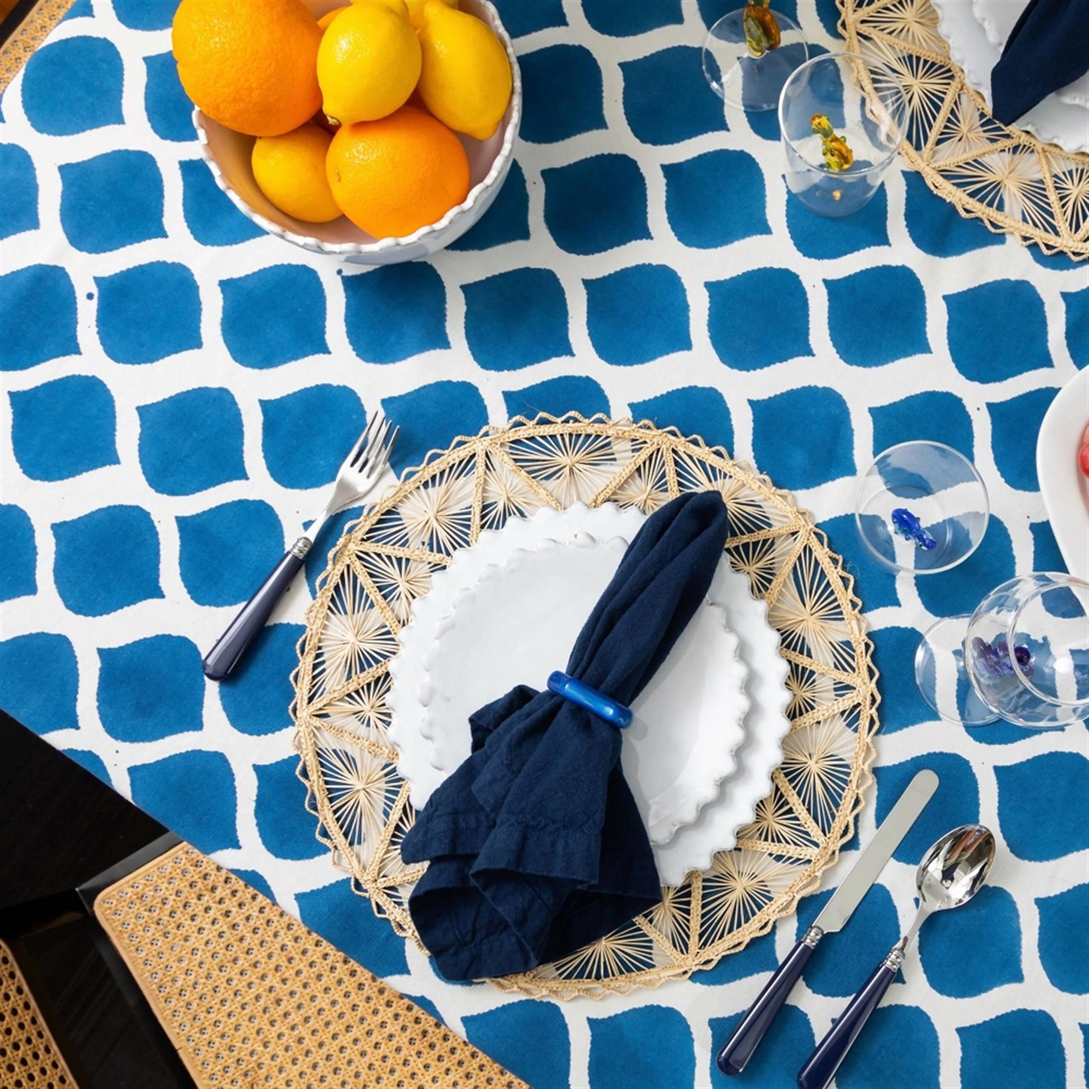 CAPDECO Napkin ring ACCESSORIES Bleu