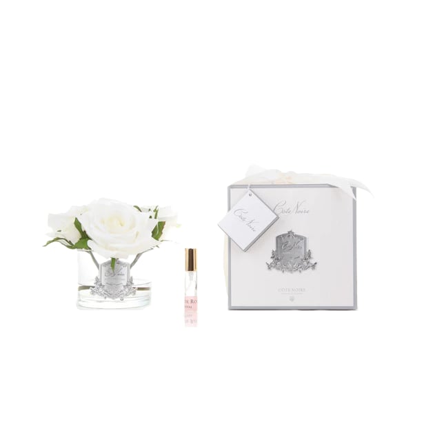COTE NOIRE 5 White Rose Silver Fragrance