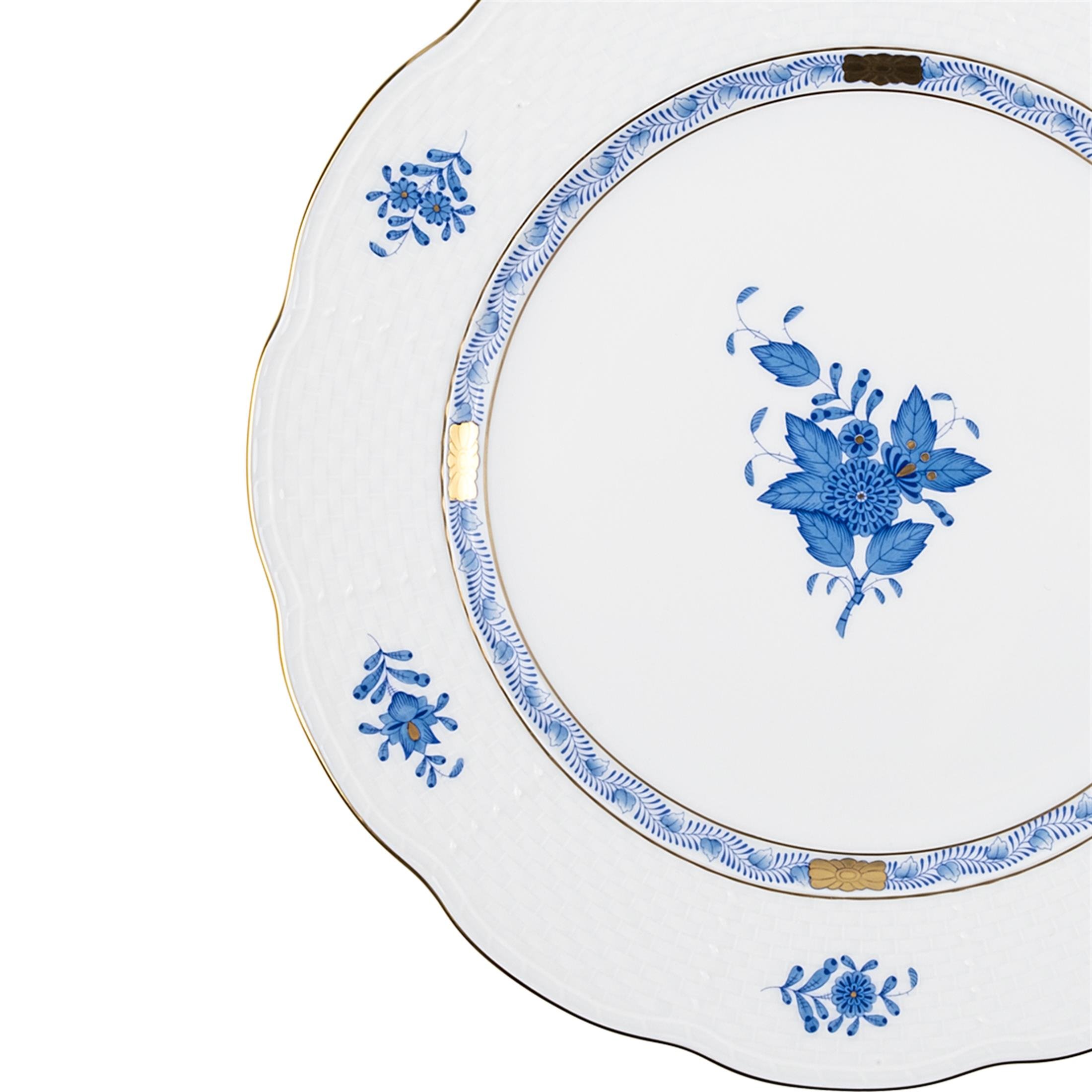 HEREND Servis Tabağı 28,5cm Apponyi Mavi